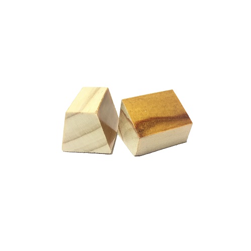 Base Furada de Madeira 10x20mm<small>bf1020 - Madeira</small>