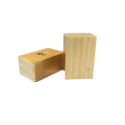 Base Furada de Madeira 20x30mm<small>bf2030 - Madeira</small>