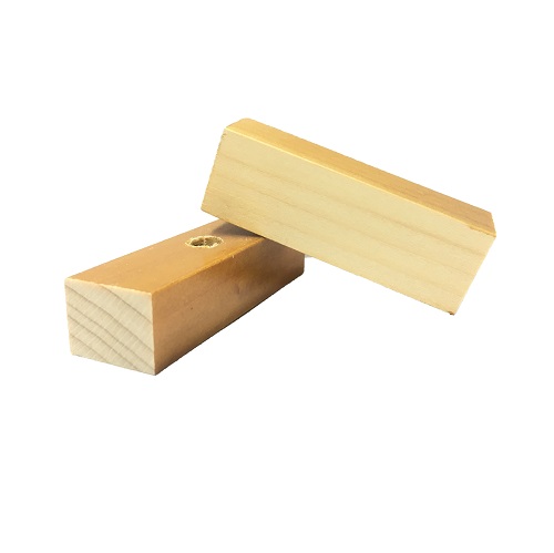 Base Furada de Madeira 20x60mm<small>bf2060 - Madeira</small>