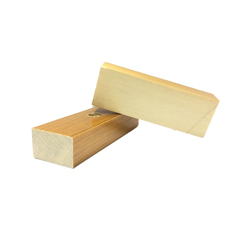 Base Furada de Madeira 25x80mm<small>bf2580 - Madeira</small>