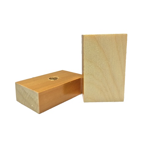 Base Furada de Madeira 30x50mm<small>bf3050 - Madeira</small>