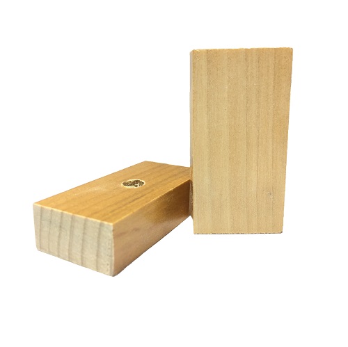 Base Furada de Madeira 30x60mm<small>bf3060 - Madeira</small>