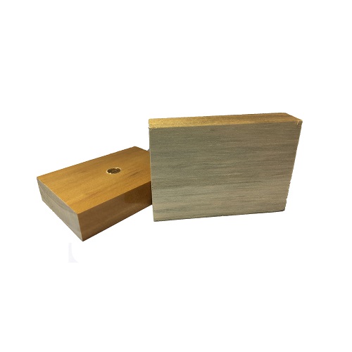Base Furada de Madeira 50x70mm<small>bf5070 - Madeira</small>
