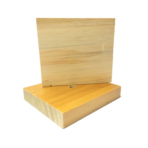 Base Furada de Madeira 80x90mm<small>bf8090 - Madeira</small>