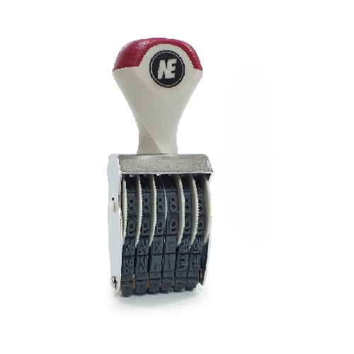 Numerador Manual Ne 6 Digitos 5mm<small>c0506 - Ne</small>