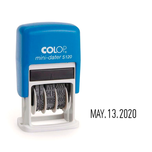 Colop S120 Mini Datador Ingles 4mm<small>cds120ing - Colop</small>