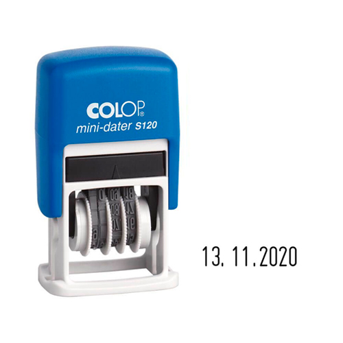 Colop S120 Mini Datador Darf 4mm<small>cds120num - Colop</small>