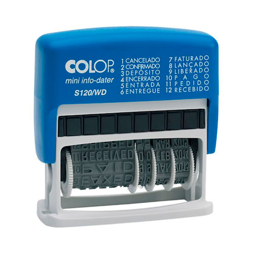 Colop S120wd Varios Dizeres e Datador<small>cds120wd - Colop</small>