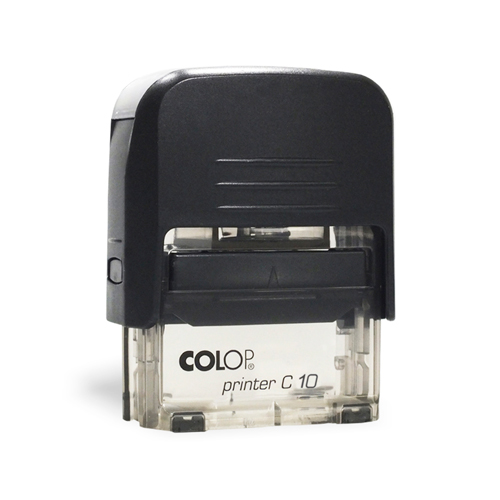 Colop Compacto 10 Preto / Transparente<small>cp10prt - Colop</small>