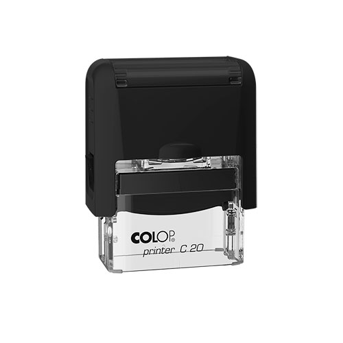Colop Compacto 20 Preto / Transparente<small>cp20prt - Colop</small>