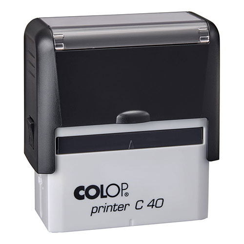 Colop Compacto 40 Preto 23x59mm<small>cp40 - Colop</small>