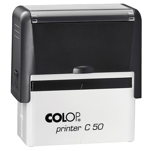 Colop Compacto 50 Preto 30x69mm<small>cp50 - Colop</small>