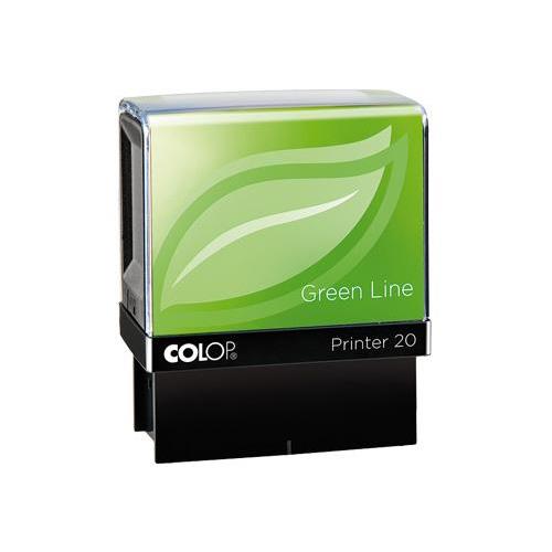 Colop Novo Printer 20 Green Line 14x38mm<small>cpn20gl - Colop</small>
