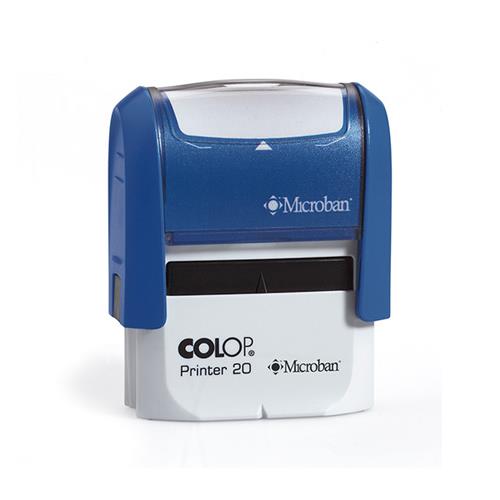 Colop Printer Standard 20 Microban Azul 14x38mm<small>cpn20mi - Colop</small>