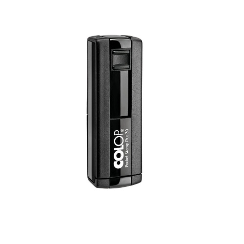 Pocket Plus Colop 30 Preto 18x47 Mm<small>cpocp30 - Colop</small>