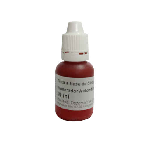 Tinta para Numerador Automatico Ne 30ml Vermelha<small>ctna30vm - Ne</small>
