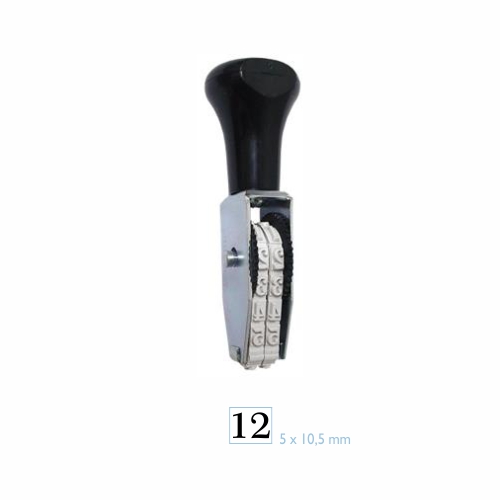 Numerador 2 DÍgitos 5mm Data Kanji<small>dk0502 - Data Kanji</small>