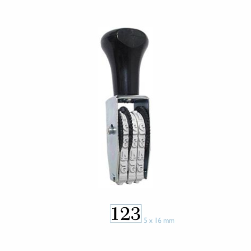 Numerador 3 DÍgitos 5mm Data Kanji<small>dk0503 - Data Kanji</small>