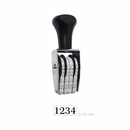 Numerador 4 DÍgitos 5mm Data Kanji<small>dk0504 - Data Kanji</small>