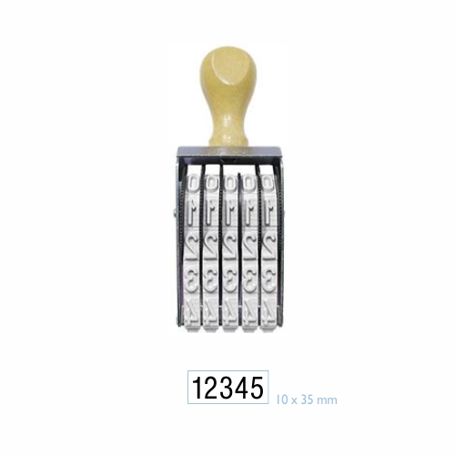 Numerador 5 DÍgitos 10mm Data Kanji<small>dk1005 - Data Kanji</small>