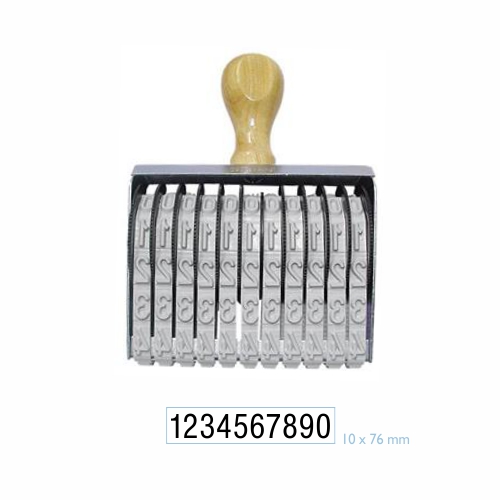 Numerador 10 DÍgitos 10mm Data Kanji<small>dk1010 - Data Kanji</small>