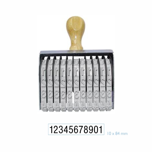 Numerador 11 DÍgitos 10mm Data Kanji<small>dk1011 - Data Kanji</small>