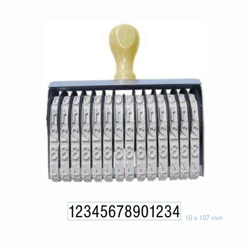 Numerador 14 DÍgitos 10mm Data Kanji<small>dk1014 - Data Kanji</small>