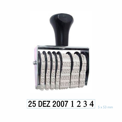 Datador Protocolo 4 Fitas 5mm Data Kanji<small>dk3154 - Data Kanji</small>