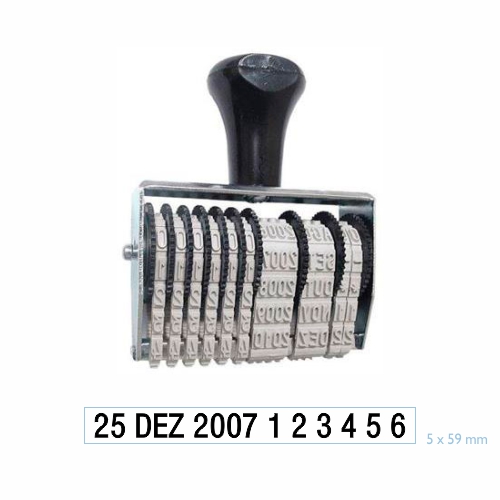 Datador Protocolo 6 Fitas 5mm Data Kanji<small>dk3156 - Data Kanji</small>