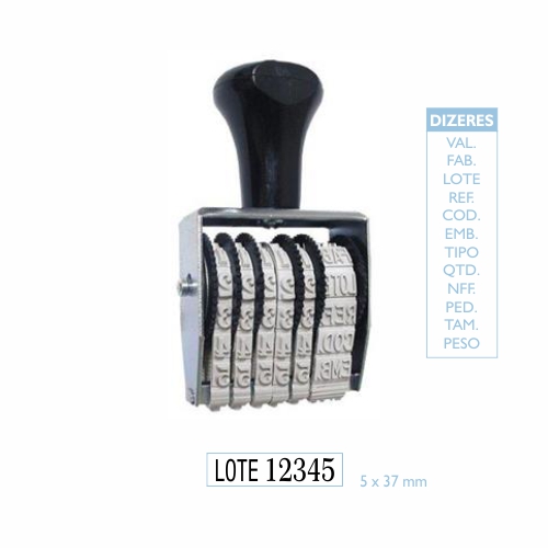 Marcador ProduÇÃo 5 Fitas Data Kanji<small>dk3405 - Data Kanji</small>