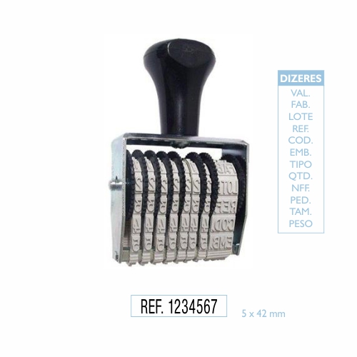 Marcador ProduÇÃo 7 Fitas Data Kanji<small>dk3407 - Data Kanji</small>