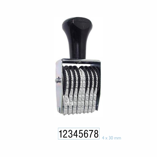 Numerador Estreito 8 Digitos 4mm Data Kanji<small>dk5408 - Data Kanji</small>