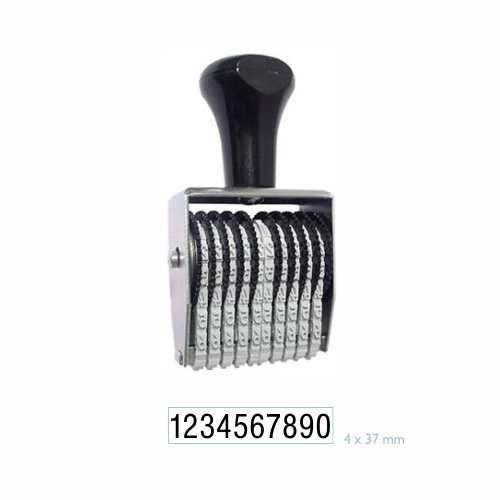 Numerador Estreito 10 Digitos 4mm Data Kanji<small>dk5410 - Data Kanji</small>