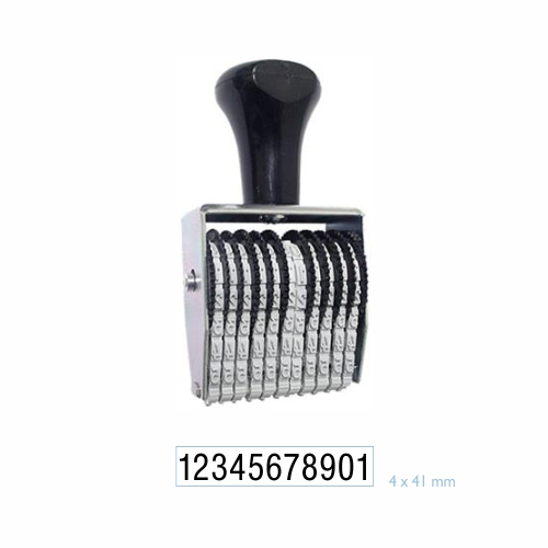 Numerador Estreito 11 Digitos 4mm Data Kanji<small>dk5411 - Data Kanji</small>