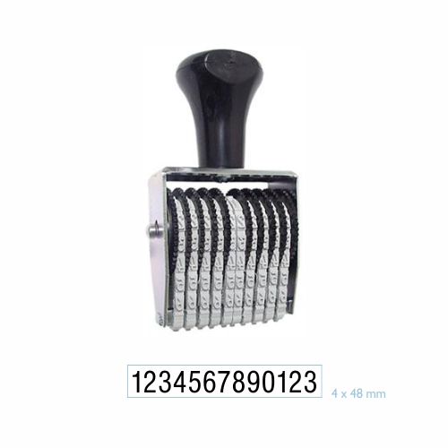 Numerador Estreito 13 Digitos 4mm Data Kanji<small>dk5413 - Data Kanji</small>
