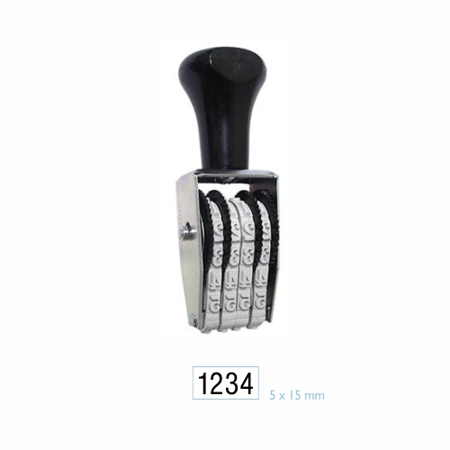 Numerador Estreito 4 Digitos 5mm Data Kanji<small>dk5504 - Data Kanji</small>