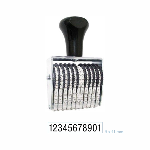 Numerador Estreito 11 Digitos 5mm Data Kanji<small>dk5511 - Data Kanji</small>