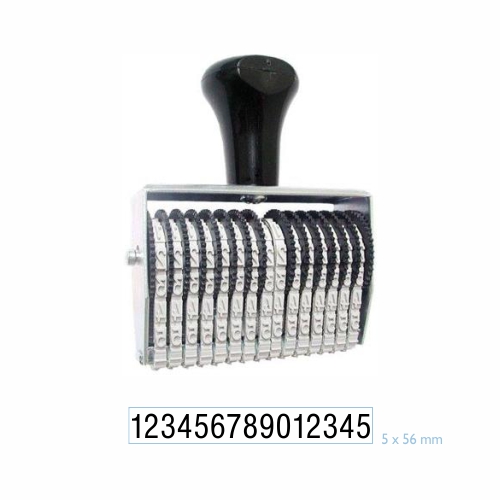 Numerador Estreito 15 Digitos 5mm Data Kanji<small>dk5515 - Data Kanji</small>