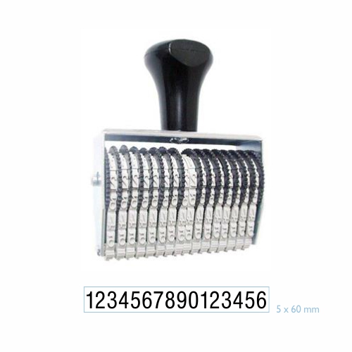 Numerador Estreito 16 Digitos 5mm Data Kanji<small>dk5516 - Data Kanji</small>