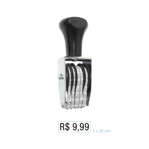 Marcador de PreÇos 4 Fitas 5mm 9,99 Data Kanji<small>dk5904 - Data Kanji</small>