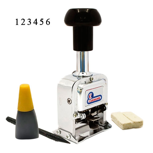 Numerador Automatico 6 DÍgitos<small>kna6 - Carbrink</small>