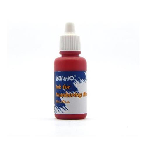 Tinta para Numerador Automatico 20ml Vermelha<small>kwt35vm - Kwtrio</small>