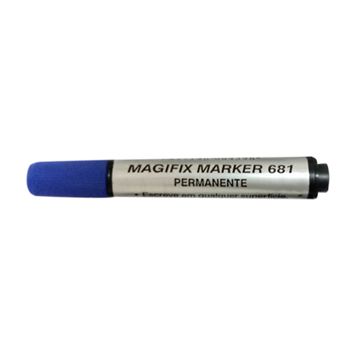Caneta Marcador Permanente Azul<small>mpen681az - Magifix</small>