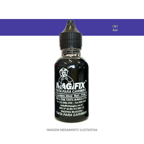 Tinta Magifix 30ml Azul Escura<small>mt30az - Magifix</small>
