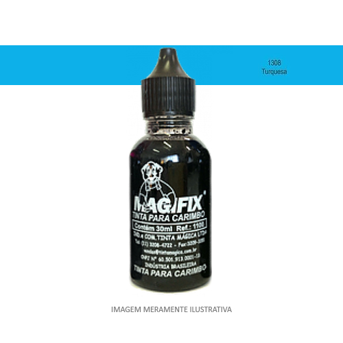 Tinta Magifix 30ml Azul Turquesa<small>mt30azt - Magifix</small>