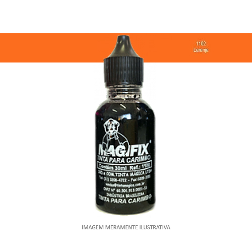 Tinta Magifix 30ml Laranja<small>mt30la - Magifix</small>