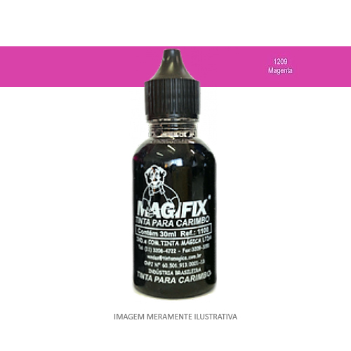Tinta Magifix 30ml Rosa Magenta<small>mt30rs - Magifix</small>