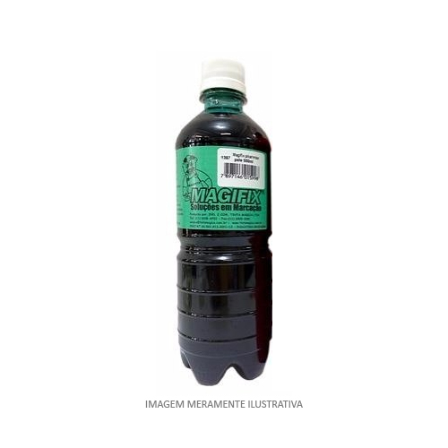 Tinta para Marcar Pele Magifix 500ml Preta<small>mt500pele - Magifix</small>