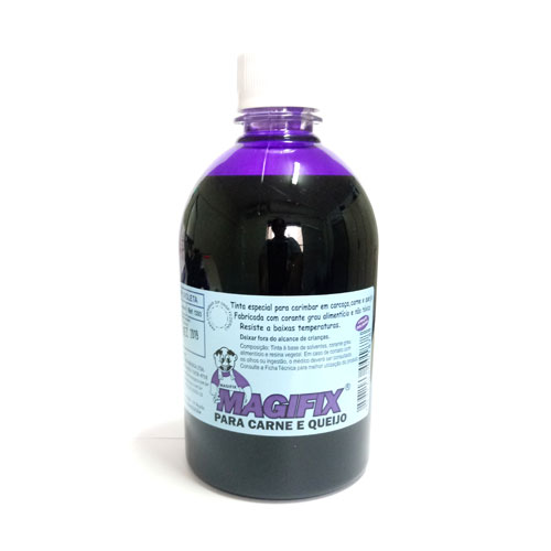 Tinta AtÓxica para Alimentos Magifix 500ml Violeta<small>mtal500vi - Magifix</small>