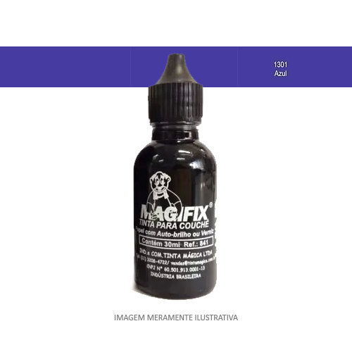 Tinta Magifix Azul Papel CouchÉ 30ml<small>mtc30az - Magifix</small>